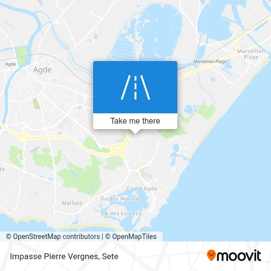 Impasse Pierre Vergnes map