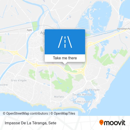 Impasse De La Téranga map
