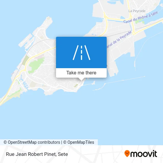 Rue Jean Robert Pinet map