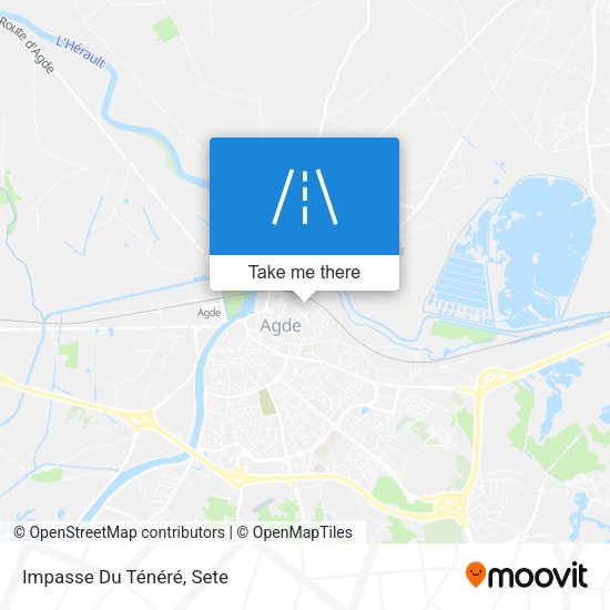 Impasse Du Ténéré map