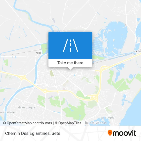 Chemin Des Eglantines map