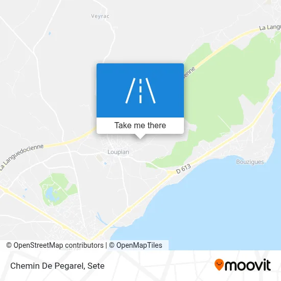 Chemin De Pegarel map