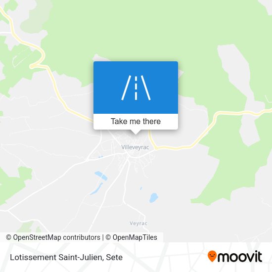 Lotissement Saint-Julien map