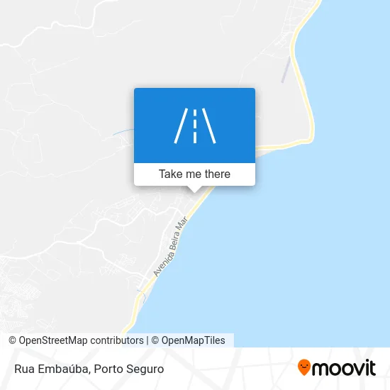 Rua Embaúba map