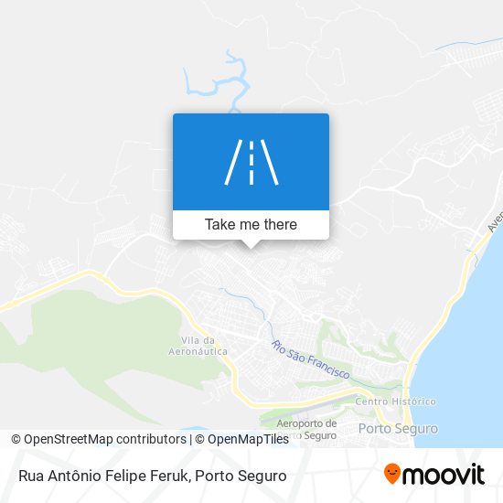 Mapa Rua Antônio Felipe Feruk