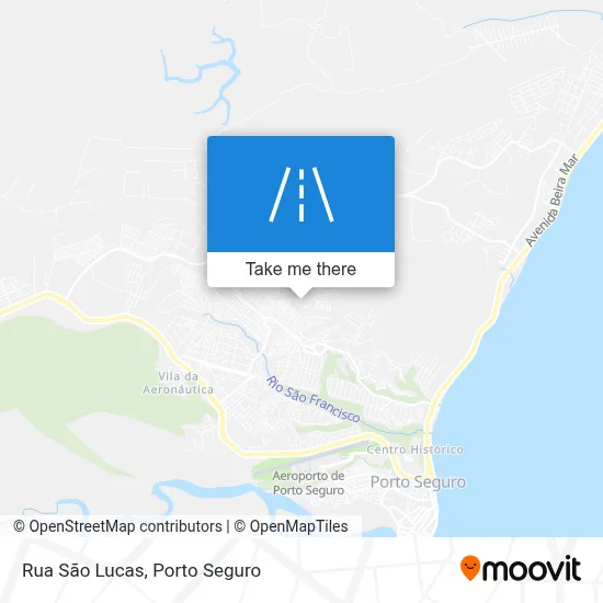 Rua São Lucas map