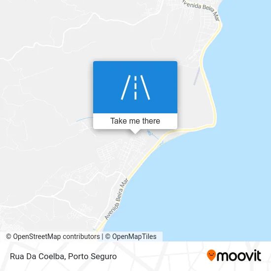 Rua Da Coelba map