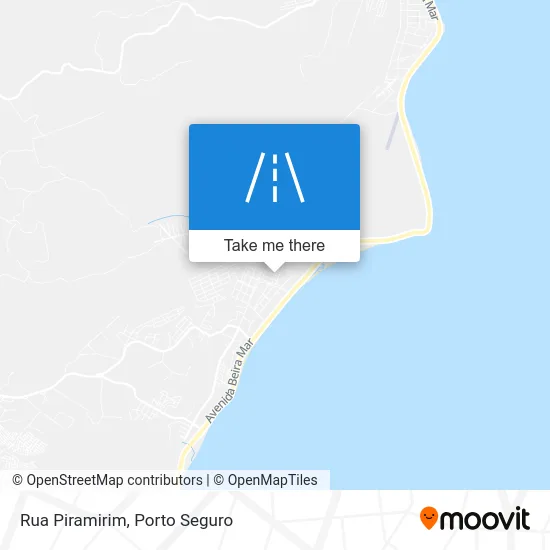 Rua Piramirim map