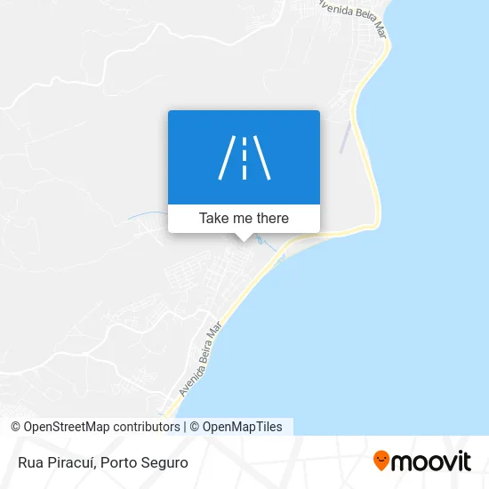 Rua Piracuí map