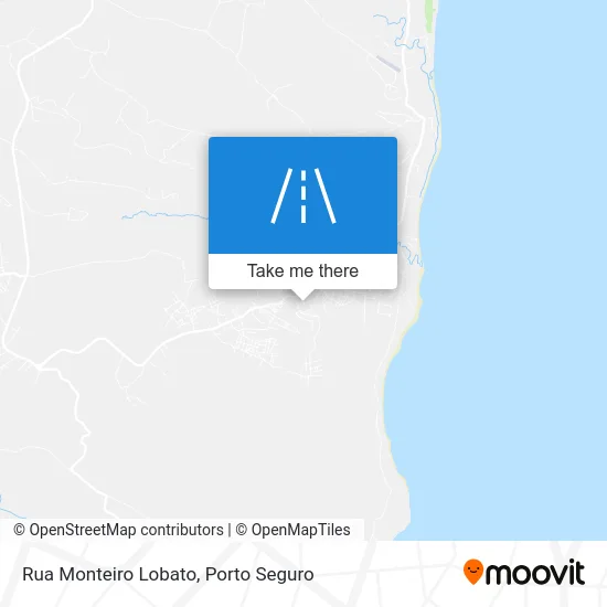 Rua Monteiro Lobato map