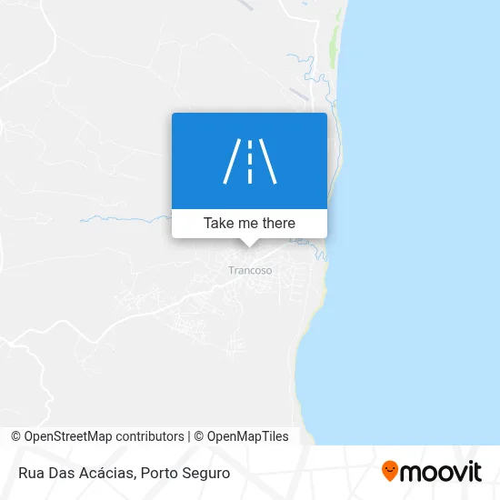 Rua Das Acácias map