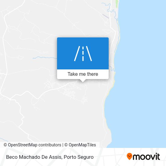 Beco Machado De Assis map