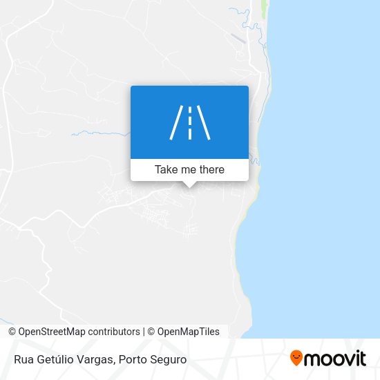 Rua Getúlio Vargas map
