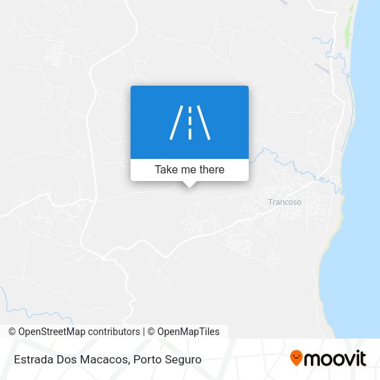 Estrada Dos Macacos map