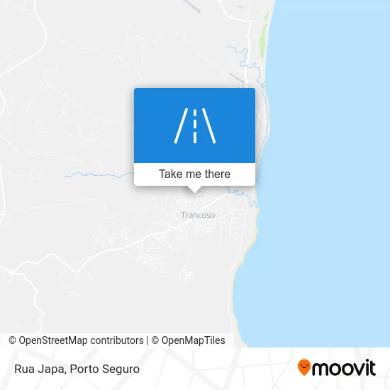 Rua Japa map