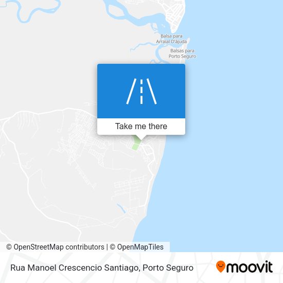 Rua Manoel Crescencio Santiago map
