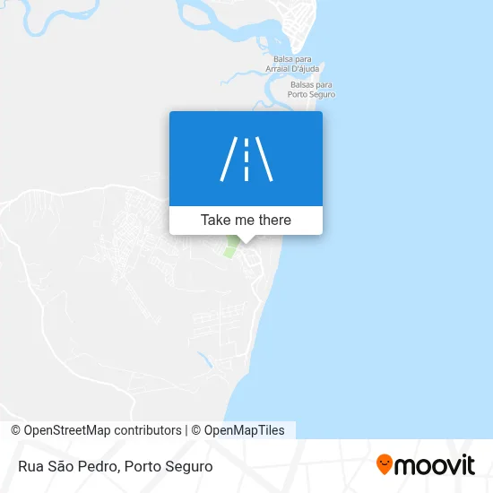 Rua São Pedro map