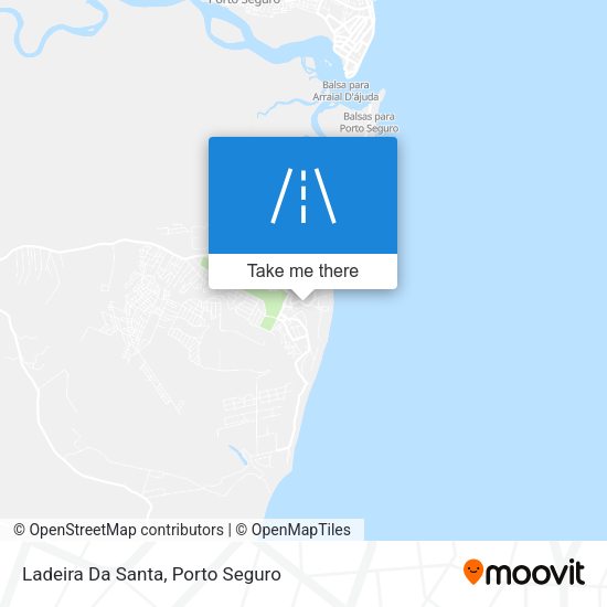 Ladeira Da Santa map