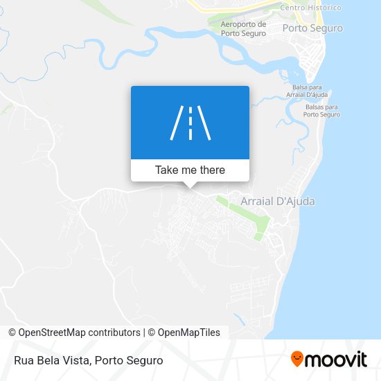 Rua Bela Vista map