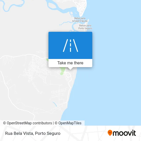 Rua Bela Vista map