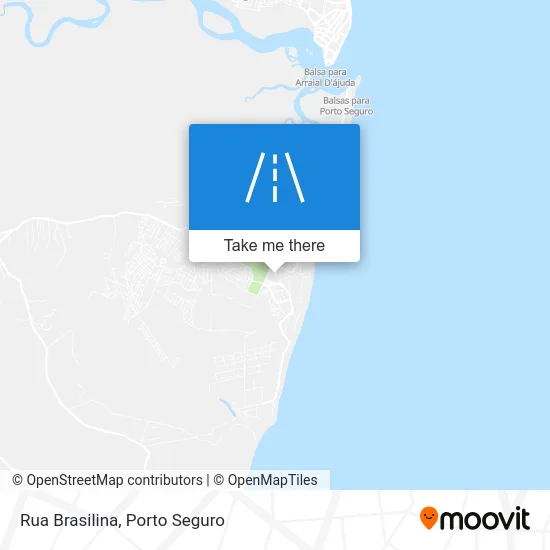 Rua Brasilina map