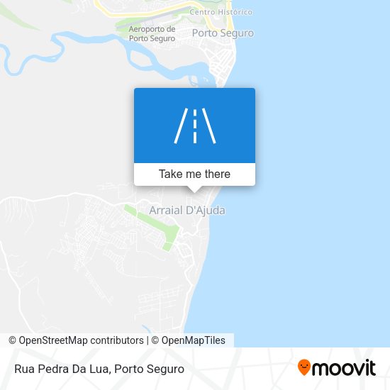 Rua Pedra Da Lua map