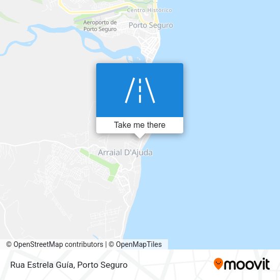 Rua Estrela Guía map