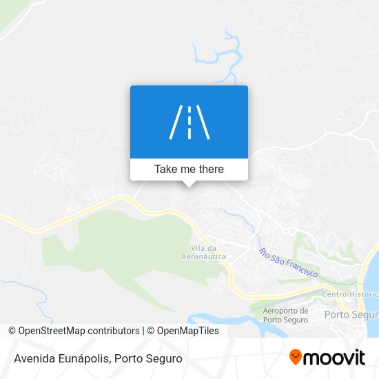 Avenida Eunápolis map