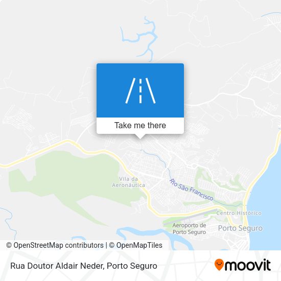 Rua Doutor Aldair Neder map
