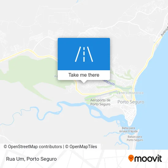 Rua Um map
