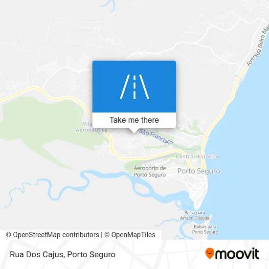 Rua Dos Cajus map