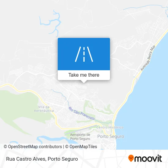 Rua Castro Alves map