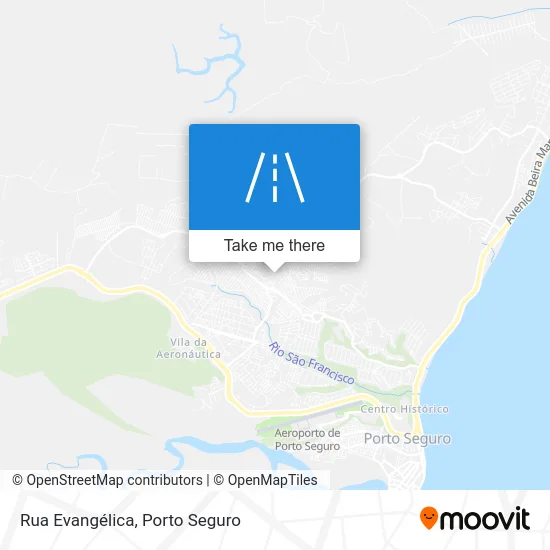 Rua Evangélica map