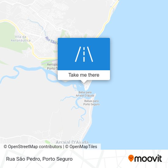 Rua São Pedro map