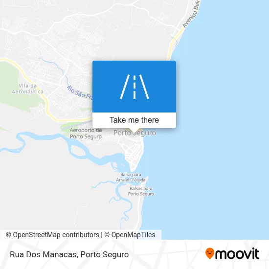 Rua Dos Manacas map
