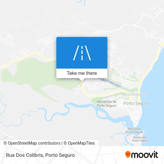 Rua Dos Colibris map