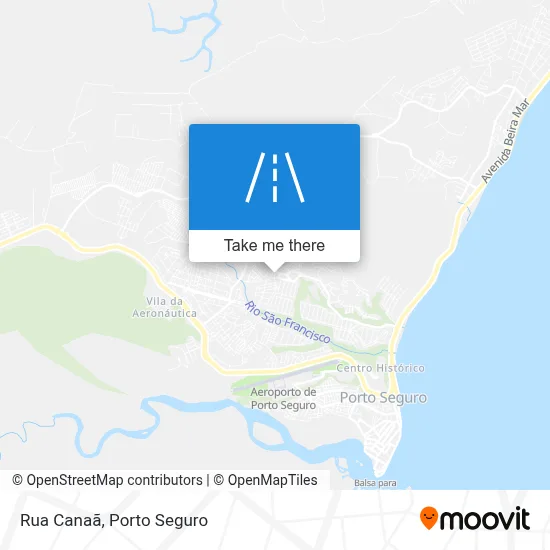 Rua Canaã map