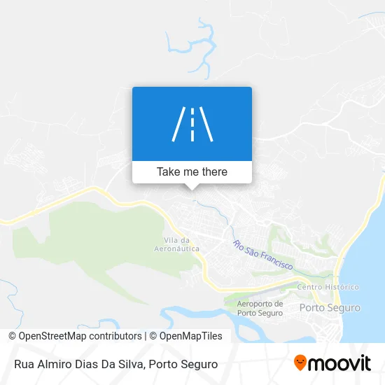 Rua Almiro Dias Da Silva map