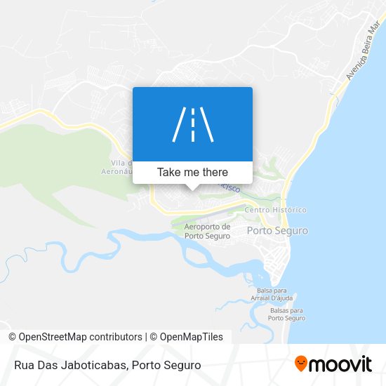 Rua Das Jaboticabas map