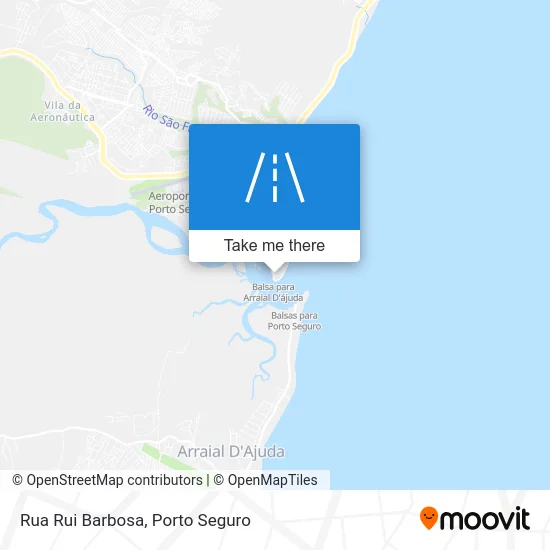 Rua Rui Barbosa map