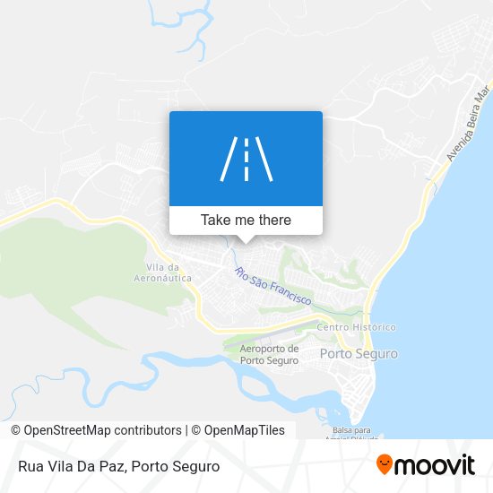 Rua Vila Da Paz map