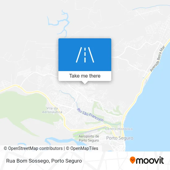 Rua Bom Sossego map