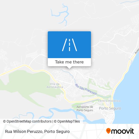 Mapa Rua Wilson Peruzzo