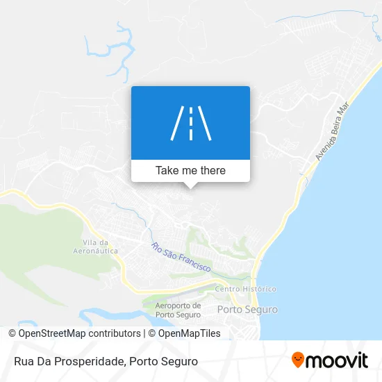 Rua Da Prosperidade map