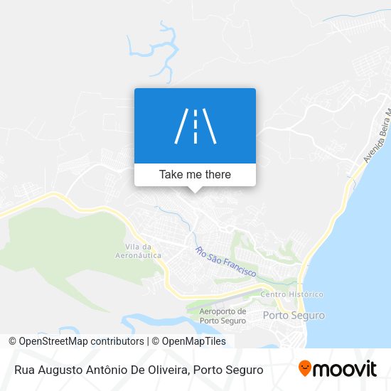 Rua Augusto Antônio De Oliveira map