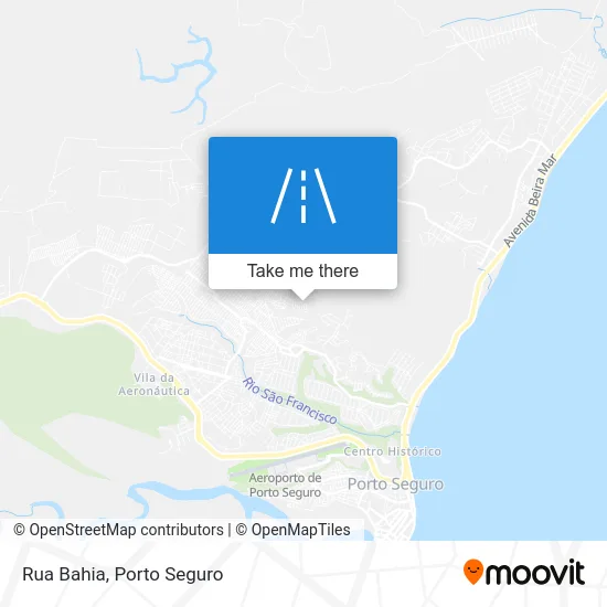 Rua Bahia map