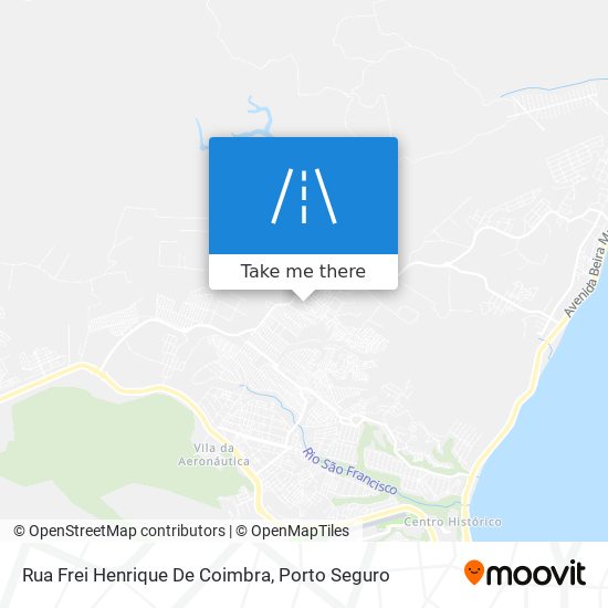 Mapa Rua Frei Henrique De Coimbra