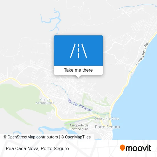 Rua Casa Nova map