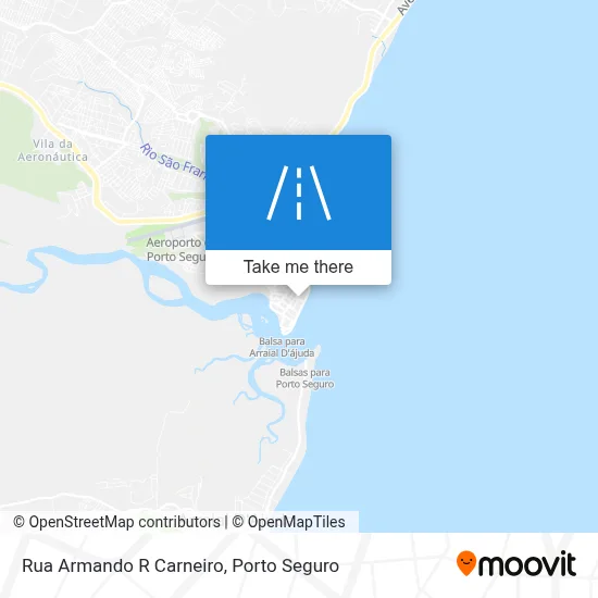Rua Armando R Carneiro map