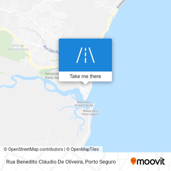 Rua Benedito Cláudio De Oliveira map